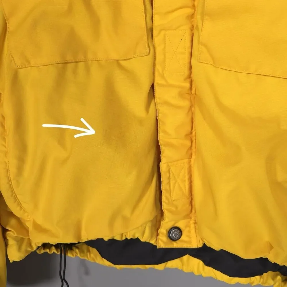 Vintage 1990s POLO SPORT‎ RALPH LAUREN Size L Fleece Lined Nylon Hooded Jacket